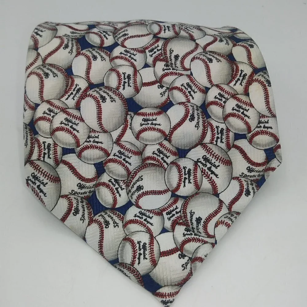 Briefly Stated Baseball Tie